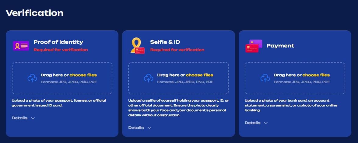 Fugu Casino konta verifikācijas process